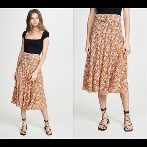 Faithful the Brand Luda Midi Skirt